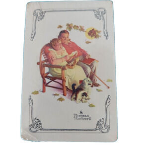 Norman Rockwell Playing Cards Deck Trump Brand New Sealed VTG Made in USA Retro